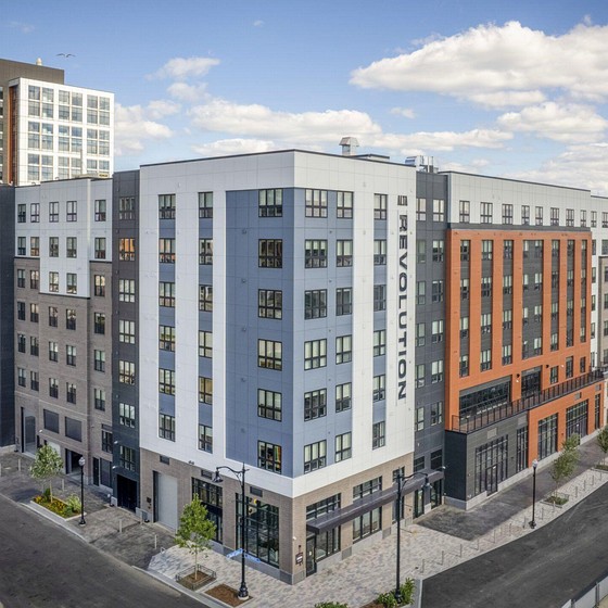 Commercial multifamily building